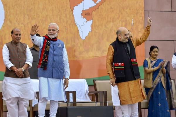 पूर्वोत्तर में लहराया भगवा,BJP की जीत से आसान हुई 2019 की राह पूर्वोत्तर में लहराया भगवा,BJP की जीत से आसान हुई 2019 की राह
